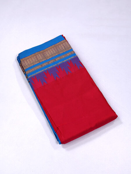 ILKAL Powerloom Pure Silk Saree (Plain)