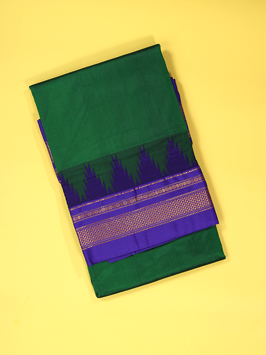 ILKAL Powerloom Semi Silk Saree