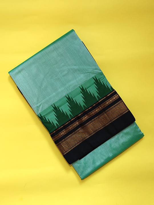 ILKAL Powerloom Semi Silk Saree