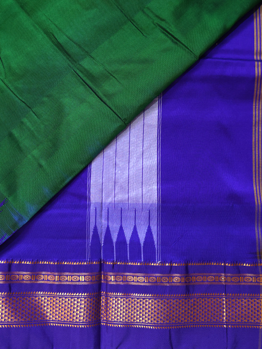 ILKAL Powerloom Semi Silk Saree