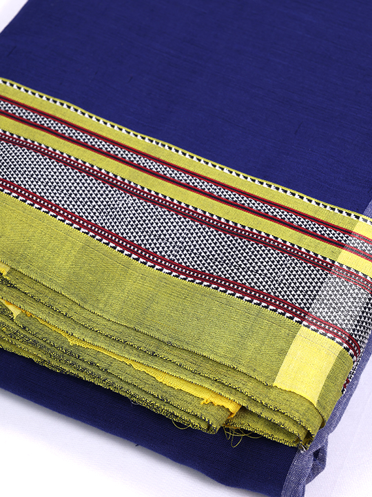 ILKAL Pure Cotton Saree (Plain)