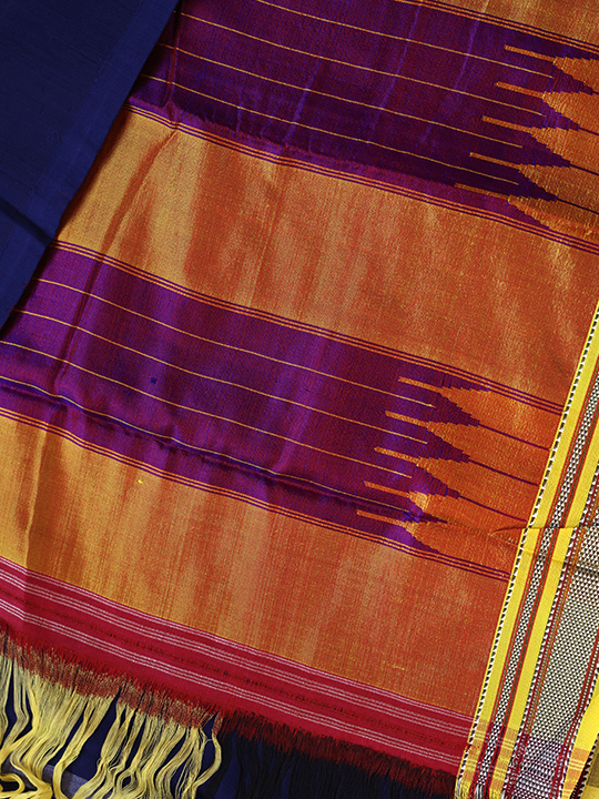 ILKAL Pure Cotton Saree (Plain)