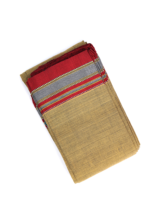 ILKAL Pure Cotton Saree (Plain)