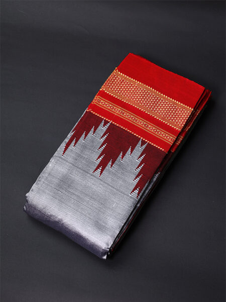 ILKAL Pure Silk Saree (Plain)