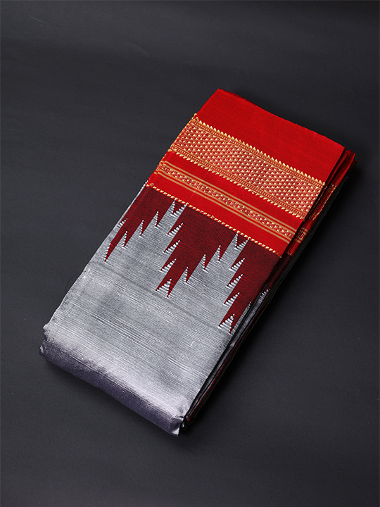 ILKAL Pure Silk Saree (Plain)