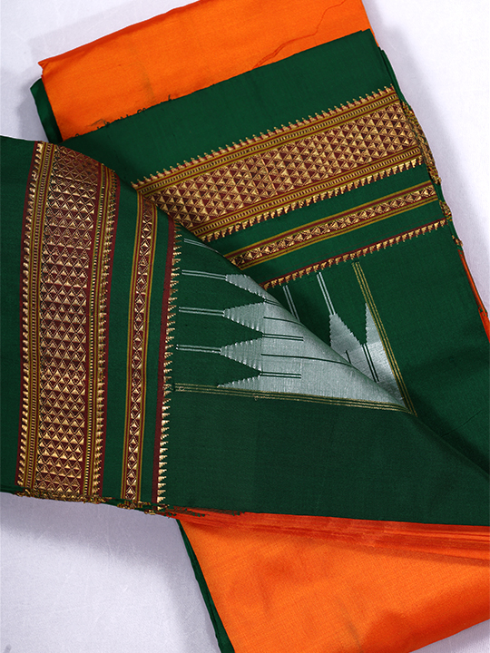 ILKAL Pure Silk Saree (Plain)