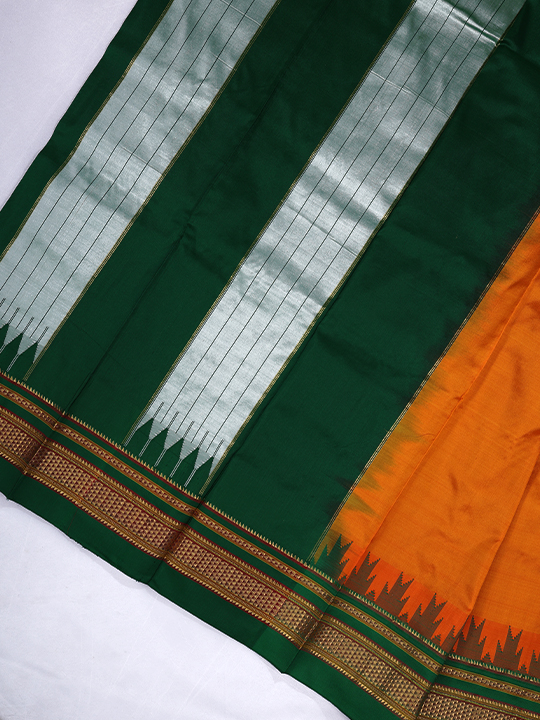 ILKAL Pure Silk Saree (Plain)