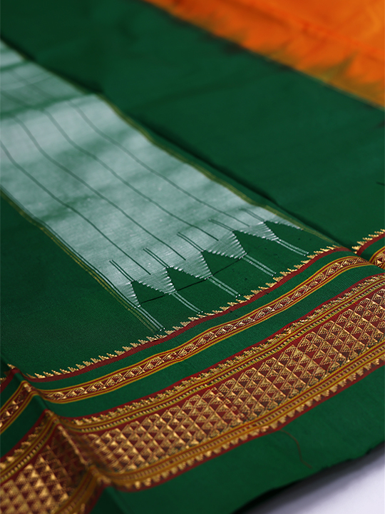 ILKAL Pure Silk Saree (Plain)