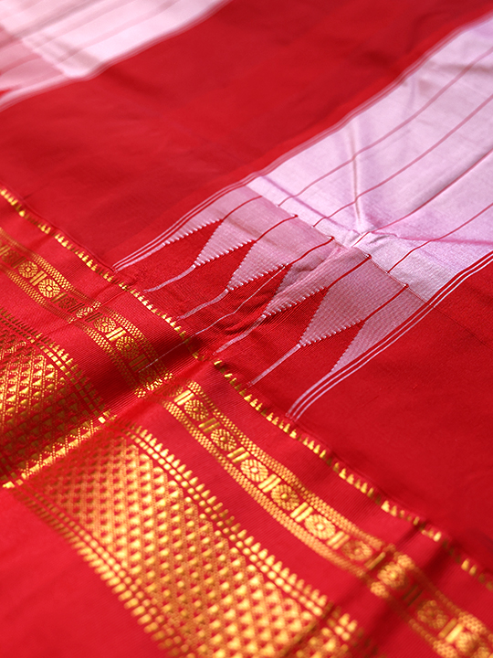 ILKAL Semi Silk Saree (Plain)