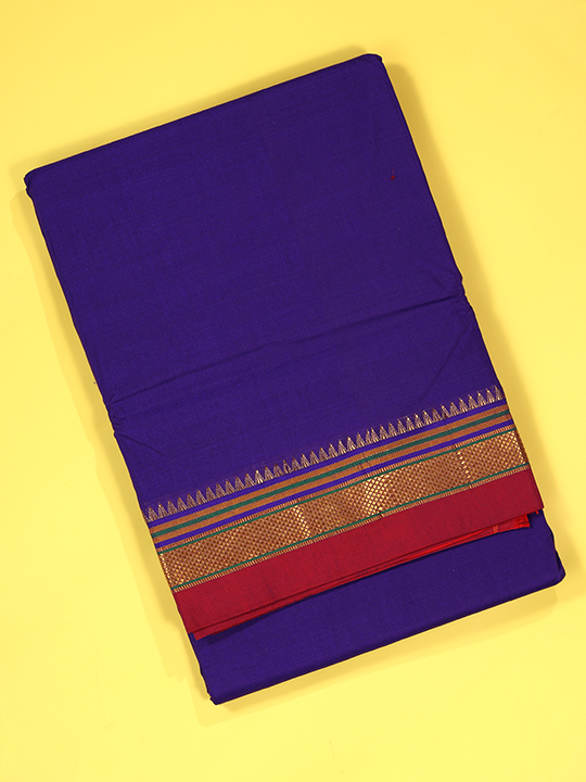 ILKAL Silk+Premium Cotton Saree (Plain)