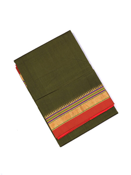ILKAL Silk+Premium Cotton Saree (Plain)