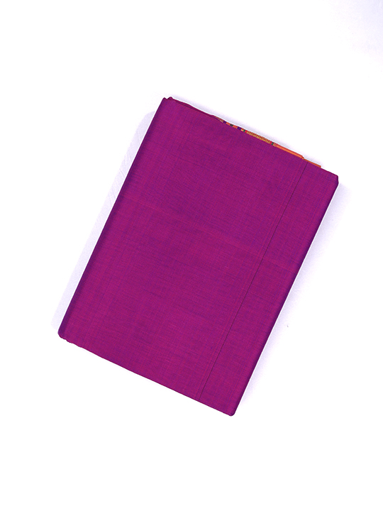 ILKAL Silk+Premium Cotton Saree (Plain)