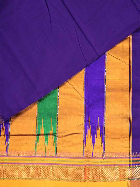 ILKAL Silk+Premium Cotton Saree (Plain)