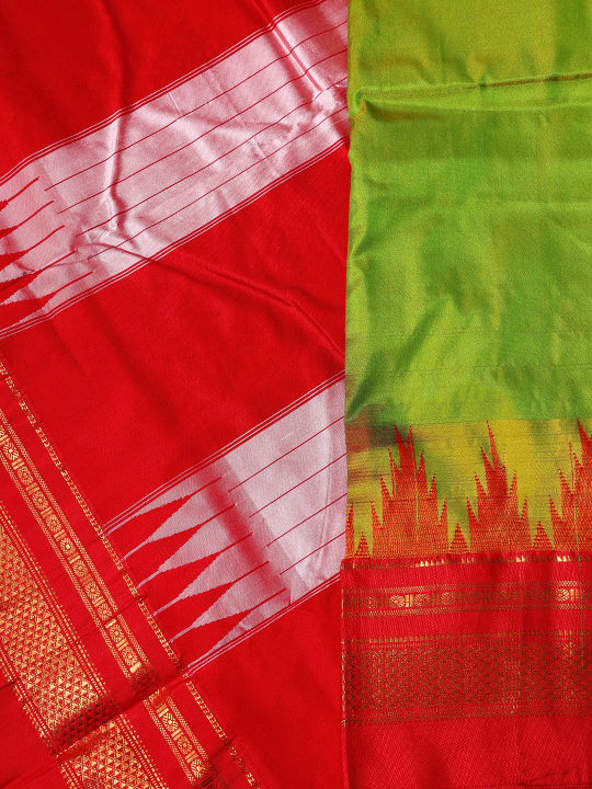 ILKAL Semi Silk Saree (Plain)