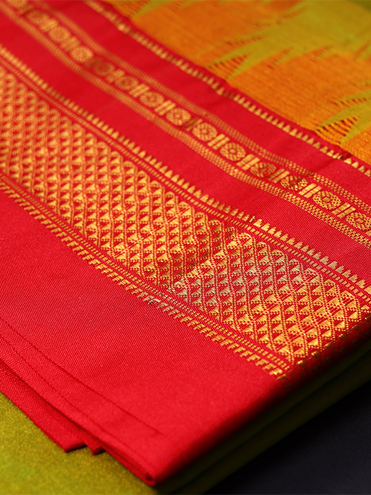 ILKAL Semi Silk Saree (Plain)