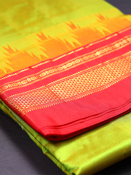 ILKAL Semi Silk Saree (Plain)