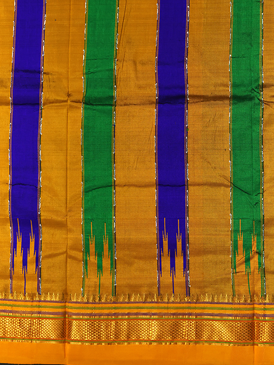 ILKAL Silk+Premium Cotton Saree (Plain)