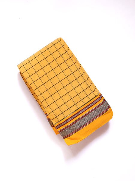 ILKAL Pure Cotton Saree (Plain)